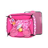 Kit Cachorro Caminha Conforto Sanitário Xixi Sim/não Rosa M - R2s
