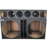 Kit Caixa 2 de 15 Pol Régua + Corneteira + 4 Bocais + 2 Dutos - Régua - Vinisound