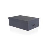Kit Caixa Organizadora Office Azul com 3 Peças - Casa etna