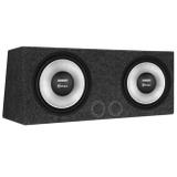 Kit Caixa Som Dutada 70 Litros MDF 15mm Carpete + Par Subwoofer Magnum Bass 10 Polegadas 160W RMS - Kit som e vídeo