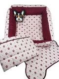 Kit Cama para Cachorro Mutts Gold 4 peças 60x60