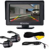 Kit Camera de Re e Camera Frontal com Monitor LCD 4,3 Polegadas TechOne