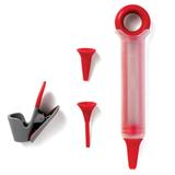 Kit Caneta para Confeitar com 3 Bicos e Suporte AG63110 - A gold