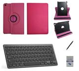 Kit Capa 360/Can/Pel/Teclado iPad 6 geração 9,7 " Rosa - Bd cases
