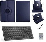 Kit Capa 360/Can/Pel/Teclado iPad Mini 4 - 7.9" Azul - Bd cases