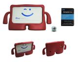 Kit Capa Anti-Choque Tab E T113/T115/T116 7" +Pel.(Vermelho) - Bd cases