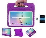 Kit Capa Anti-Choque Tab E T560/T561 9,6" + Pel.Vidro(Roxo) - Bd cases
