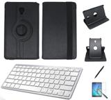 Kit Capa/Can/Pel/Teclado Branco Galaxy Tab S4 - T835 10,5" 360 Preto - Bd cases
