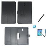 Kit Capa Case Galaxy Tab A 10.5 Modelo - T590/595 Carteira / Can Touch + Pel Vidro (Preto) - Bd cases