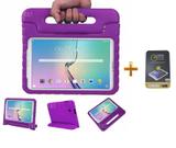 Kit Capa Case Protetor Infantil Anti-Choque/Impacto iPad Pro 9,7" + Película de Vidro BD NET (Roxo) - Bd cases