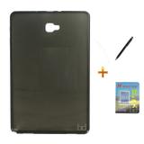 Kit Capa Case TPU Galaxy Tab A Note 10.1 - P585 Fumê / Caneta Touch + Película Vidro - Bd cases