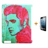 Kit Capa Case TPU iPad 2/3/4 Elvis Presley + Película de Vidro (BD01) - Skin t18