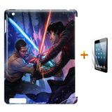 Kit Capa Case TPU iPad 2/3/4 Star Wars + Película de Vidro (BD01) - Skin t18
