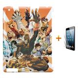 Kit Capa Case TPU iPad 2/3/4 Street Fighter + Película de Vidro (BD01) - Skin t18