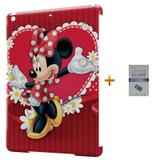 Kit Capa Case TPU iPad Air 2 (iPad 6) Minnie + Película de Vidro (BD01) - Bd cases