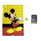 Kit Capa Case TPU iPad Mini 4 Mickey + Película de Vidro (BD01) - Skin t18