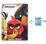 Kit Capa Case TPU iPad Pro 9,7" - Angry Birds + Película de Vidro (BD01) - Bd cases
