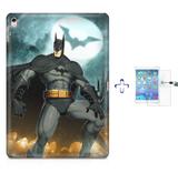 Kit Capa Case TPU iPad Pro 9,7" - Batman + Película de Vidro (BD01) - Bd cases