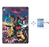Kit Capa Case TPU iPad Pro 9,7" - Caverna do Dragão + Película de Vidro (BD01) - Skin t18