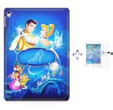 Kit Capa Case TPU iPad Pro 9,7" - Cinderella + Película de Vidro (BD01) - Bd cases