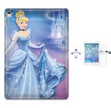 Kit Capa Case TPU iPad Pro 9,7" - Cinderella + Película de Vidro (BD02) - Skin t18