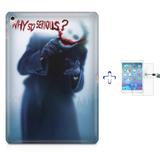 Kit Capa Case TPU iPad Pro 9,7" - Coringa + Película de Vidro (BD02) - Skin t18