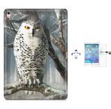 Kit Capa Case TPU iPad Pro 9,7" - Coruja + Película de Vidro (BD02) - Bd cases