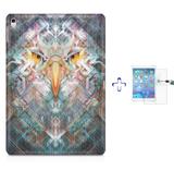 Kit Capa Case TPU iPad Pro 9,7" - Eagle Eye + Película de Vidro (BD01) - Skin t18
