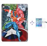 Kit Capa Case TPU iPad Pro 9,7" - Homem Aranha + Película de Vidro (BD01) - Skin t18