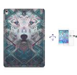 Kit Capa Case TPU iPad Pro 9,7" - Moon Wolf + Película de Vidro (BD01) - Skin t18