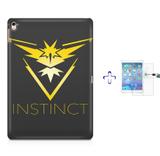 Kit Capa Case TPU iPad Pro 9,7" - Pokemon Instinct Team + Película de Vidro (BD01) - Skin t18