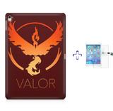 Kit Capa Case TPU iPad Pro 9,7" - Pokemon Valor Team + Película de Vidro (BD01) - Skin t18
