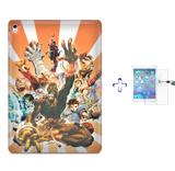 Kit Capa Case TPU iPad Pro 9,7" - Street Fighter + Película de Vidro (BD01) - Skin t18