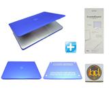 Kit Capa Hardcase Macbook Pro 13,3" - com drive CD/DVD (Azul Escuro) + Protetor Teclado + Brinde - Bd cases