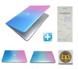 Kit Capa Hardcase Macbook Pro 15.4" - com drive CD/DVD (Rainbow) + Protetor Teclado + Brinde - Bd cases