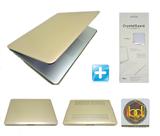 Kit Capa Hardcase para Macbook Air 11,6" (Gold/Champanhe) + Protetor de Teclado Transparente + Brinde - Bd cases
