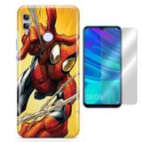 Kit Capa Huawei Honor 10 Lite Homem Aranha e Película - Bd cases