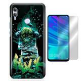 Kit Capa Huawei Honor 10 Lite Hulk e Película - Bd cases