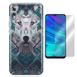 Kit Capa Huawei Honor 10 Lite Moon Wolf e Película - Bd cases