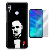 Kit Capa Huawei Honor 10 Lite Poderoso Chefão e Película - Bd cases