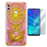 Kit Capa Huawei Honor 10 Lite Sakura Card Captors e Película - Bd cases