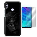 Kit Capa Huawei Honor 10 Lite Tupac e Película - Bd cases
