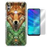 Kit Capa Huawei Honor 10 Lite Wolf e Película - Bd cases