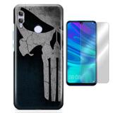 Kit Capa Huawei Honor 8X Justiceiro e Pelicula - Bd cases