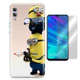 Kit Capa Huawei Honor 8X Minions e Pelicula - Bd cases
