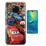 Kit Capa Huawei Mate 20 Carros e Película - Bd cases