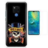 Kit Capa Huawei Mate 20 Guns n Roses e Película - Bd cases