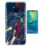 Kit Capa Huawei Mate 20 Homem de Ferro e Película - Bd cases