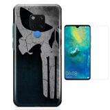 Kit Capa Huawei Mate 20 Justiceiro e Película - Bd cases