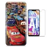 Kit Capa Huawei Mate 20 Lite Carros e Pelicula - Bd cases